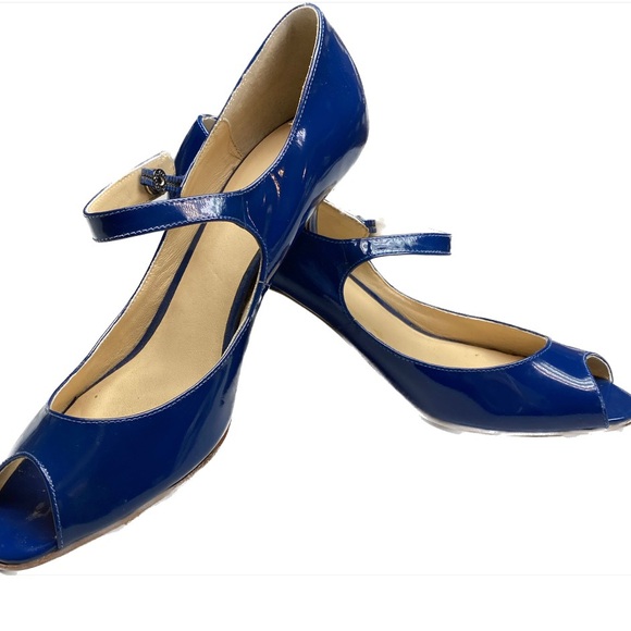 Ziginy Shoes - Ziginy ROYAL BLU Patent Leather Mary Jane’s, 10 Fall Sale